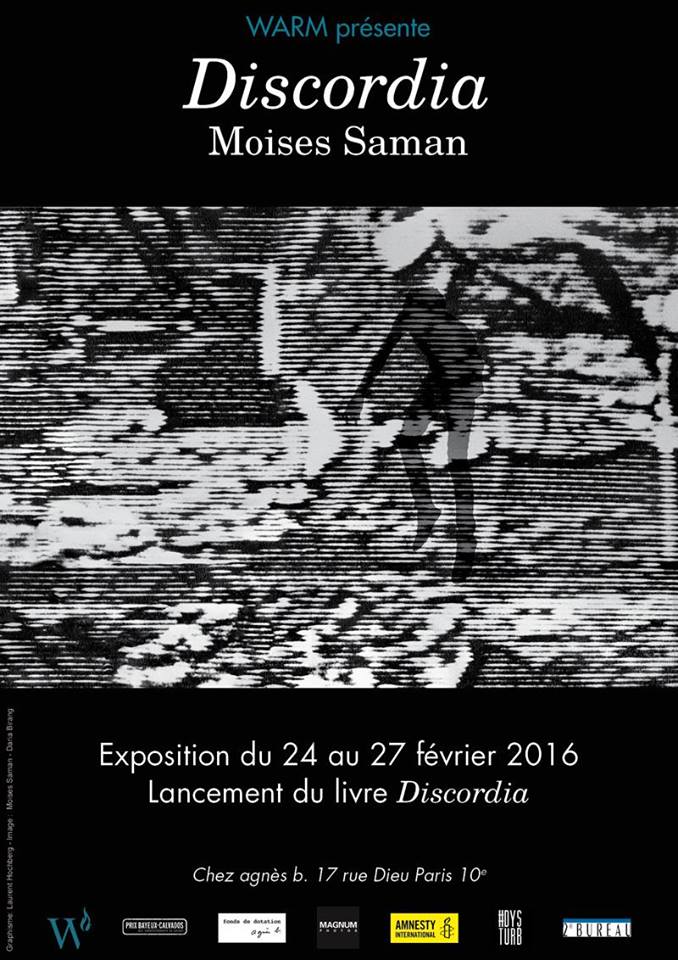 Affiche Exposition Discordia Moses Saman